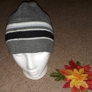 P Gray Colored Unisex Fitted Hat